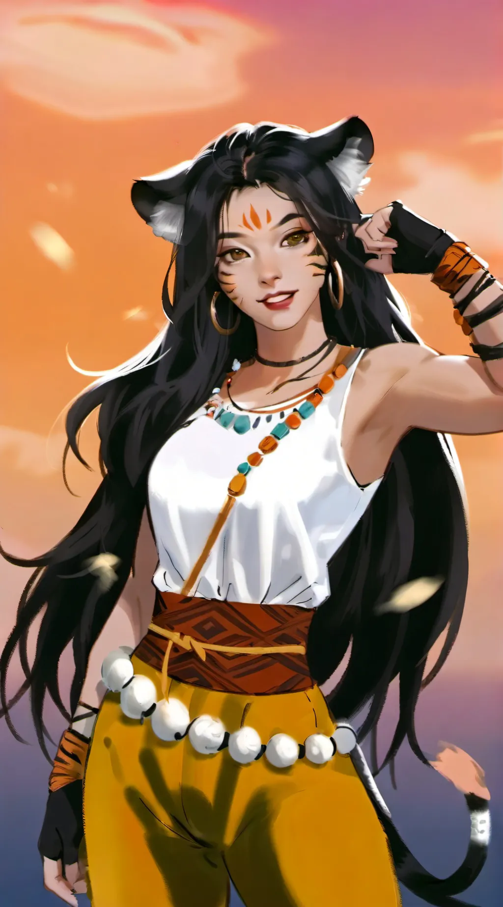 ai character: Wanwan background