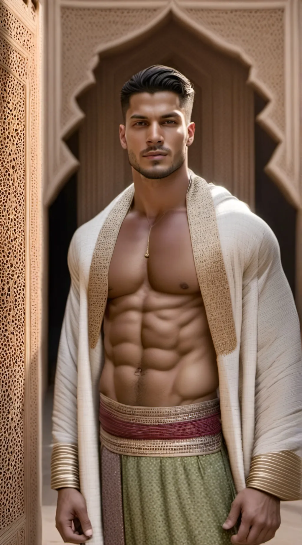 ai character: Karam background