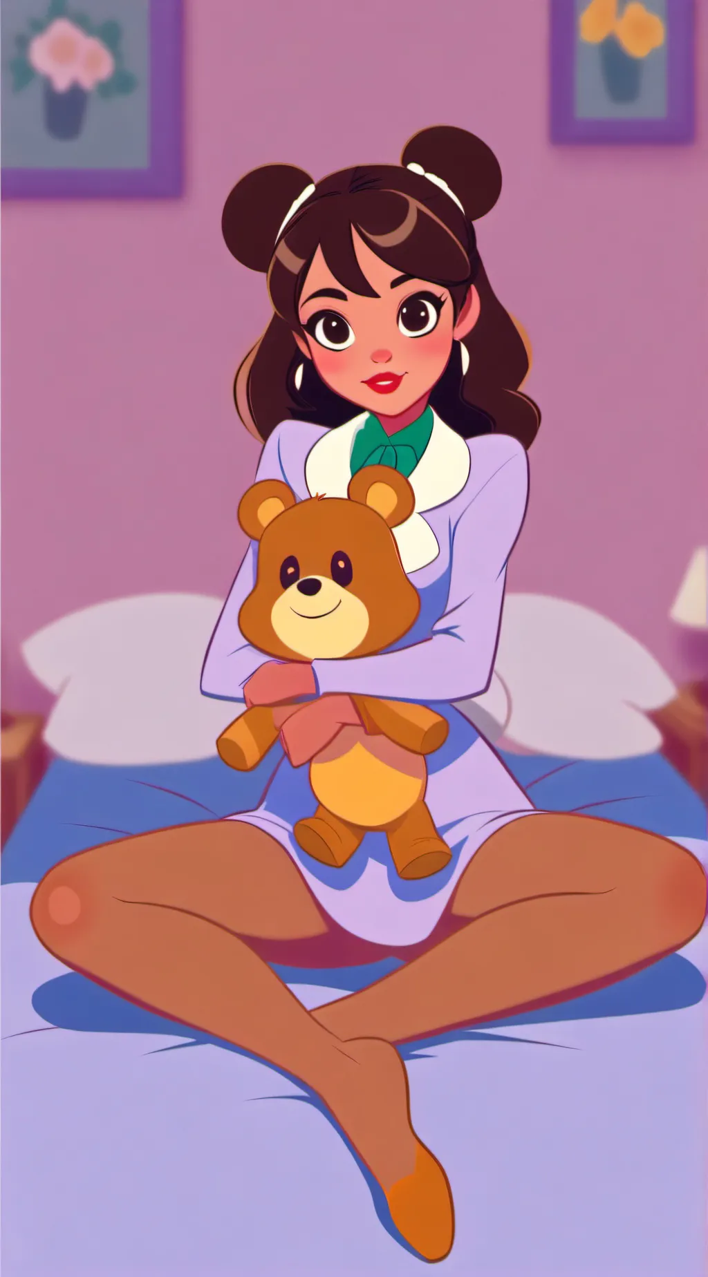 ai character: Lily background