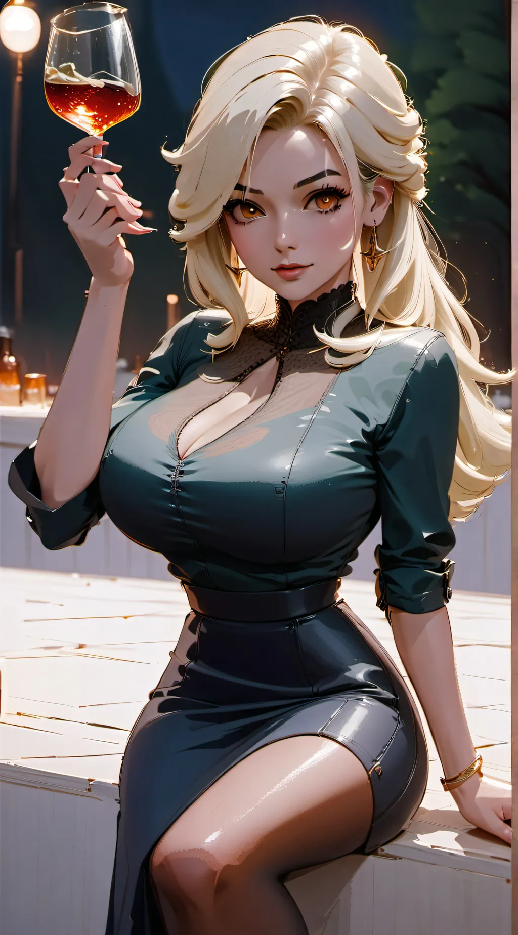 ai character: Drunk Party background