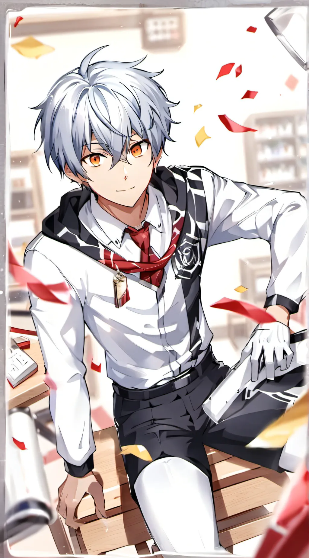 ai character: Mha Soulmates background