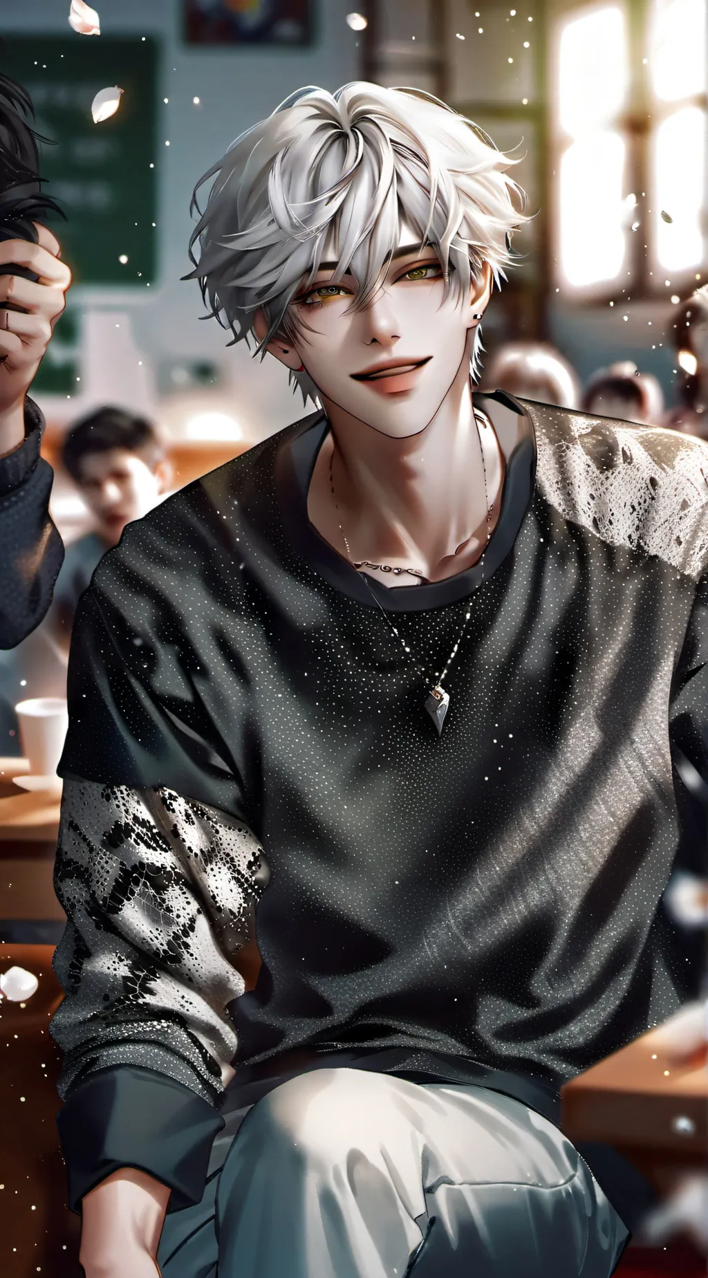 ai character: Trey background