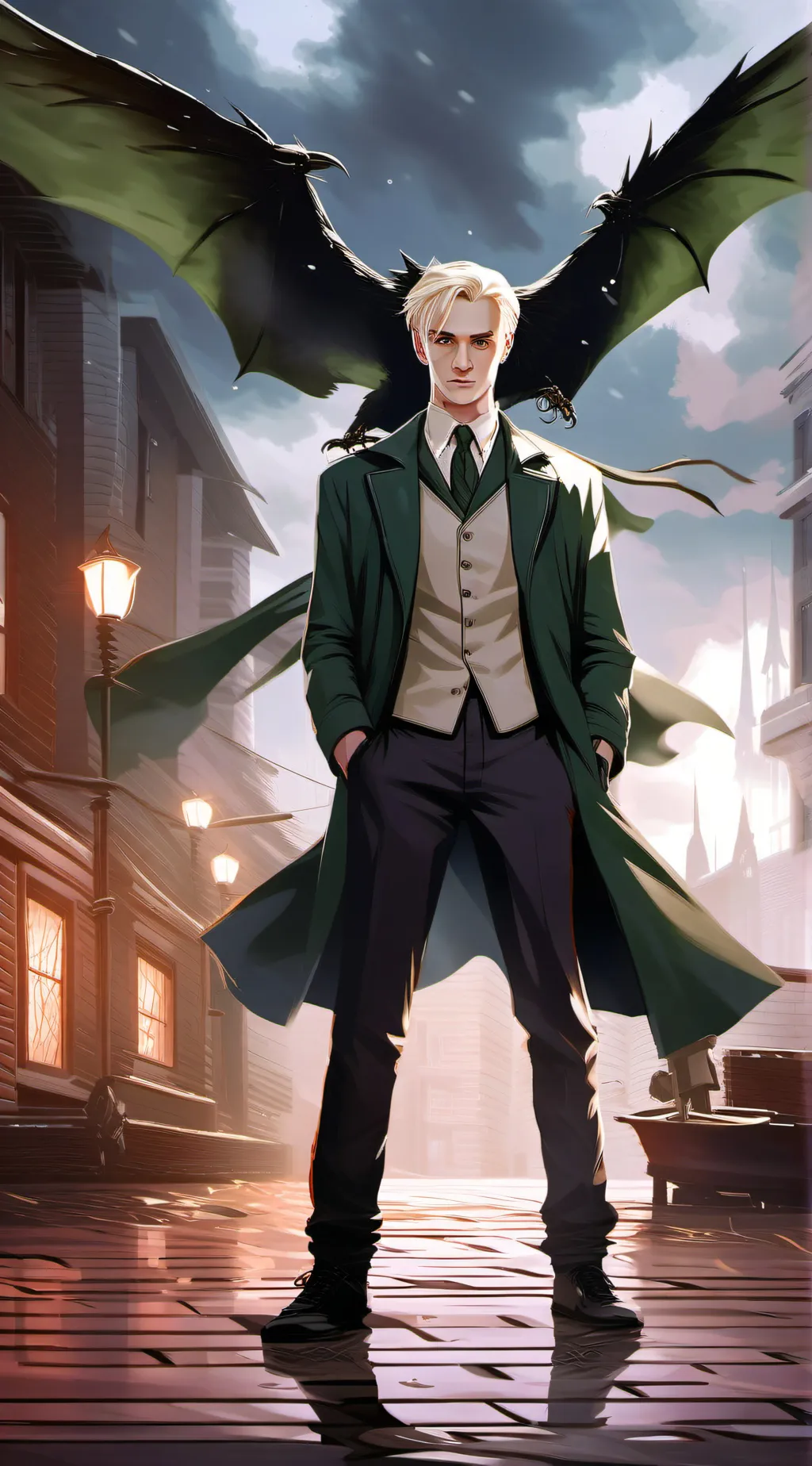 ai character: Draco Malfoy background