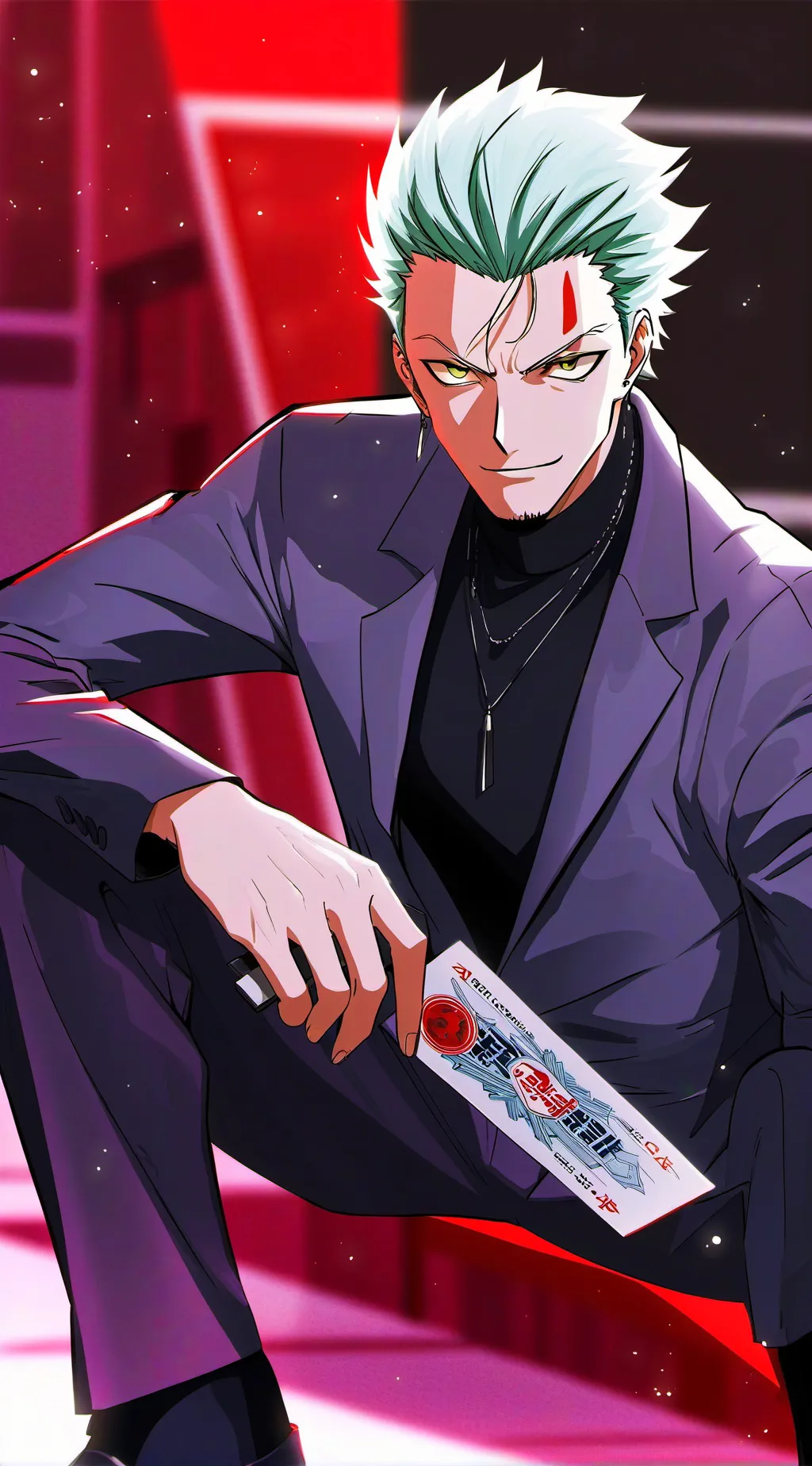 ai character: ~zoro~ background