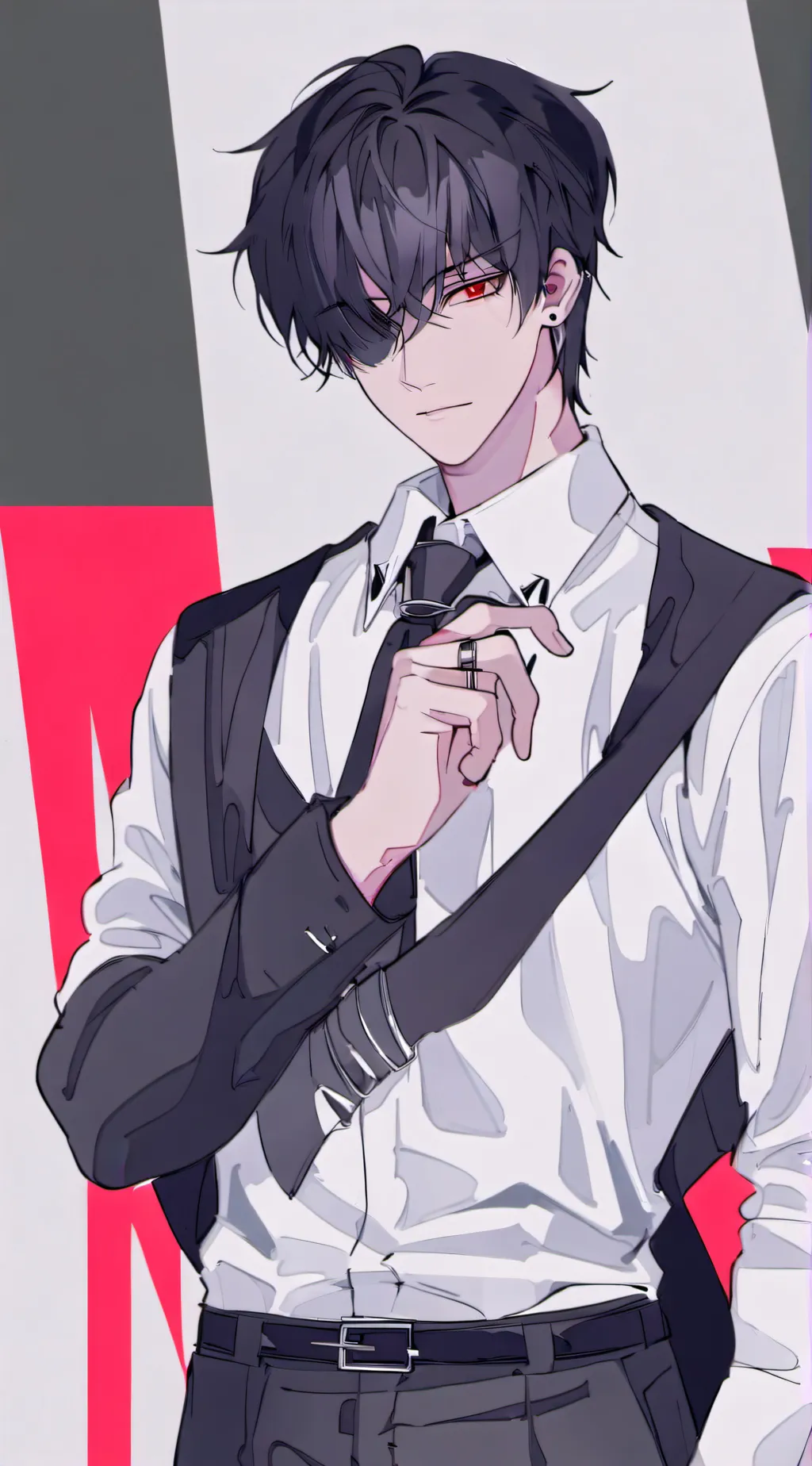 ai character: Husband,kid background