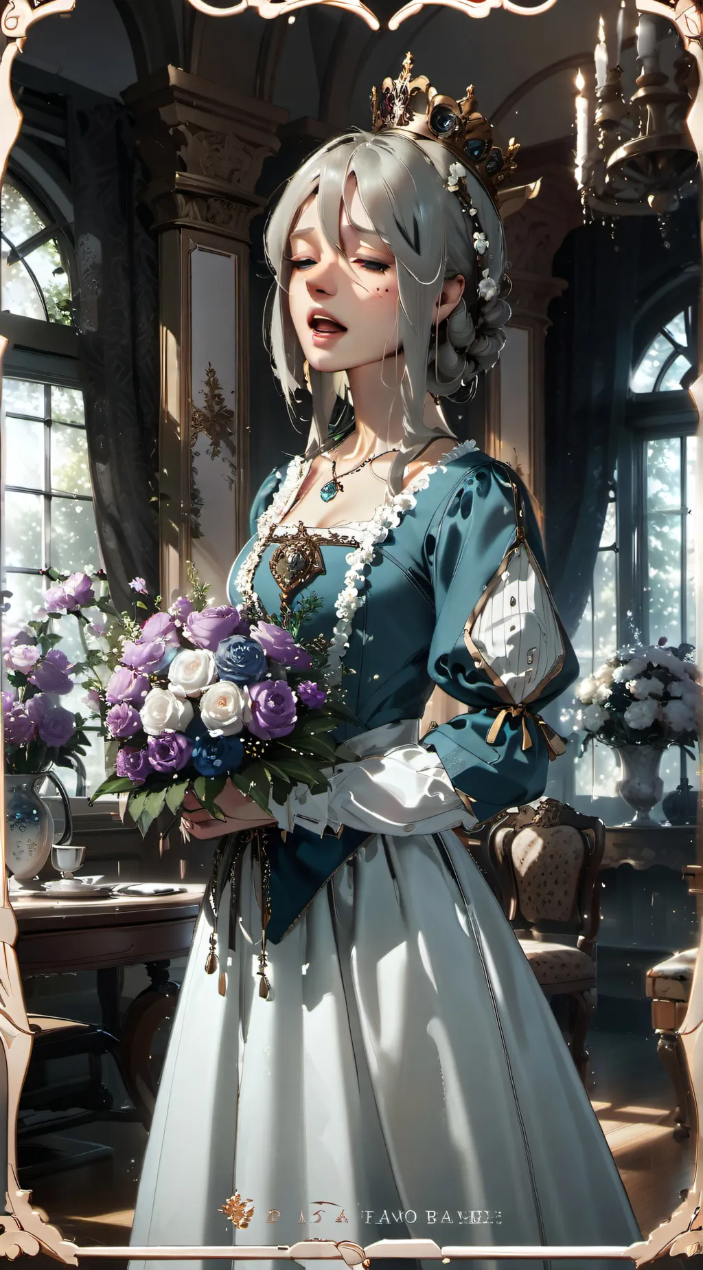 ai character: Elara background