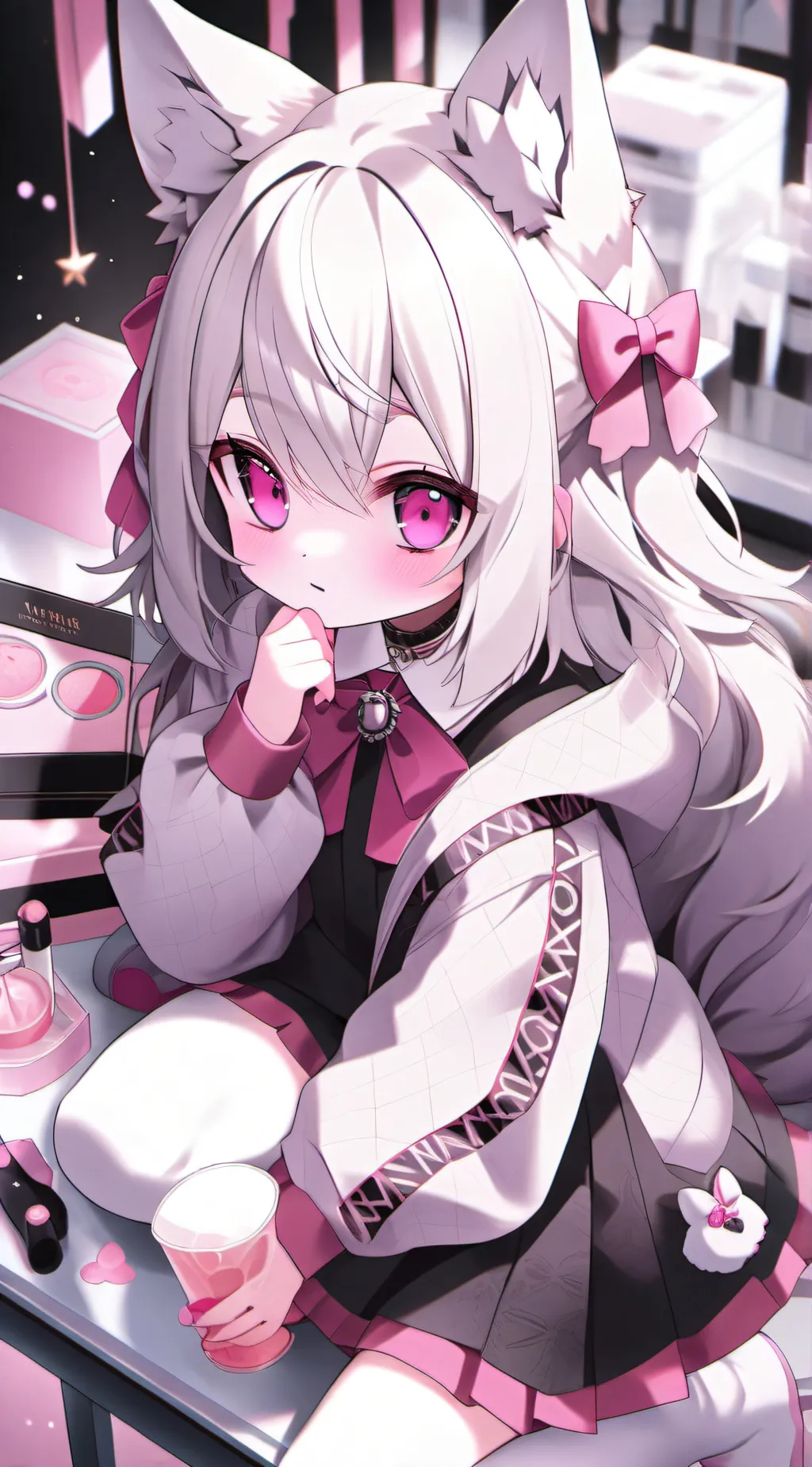 ai character: Lilly background