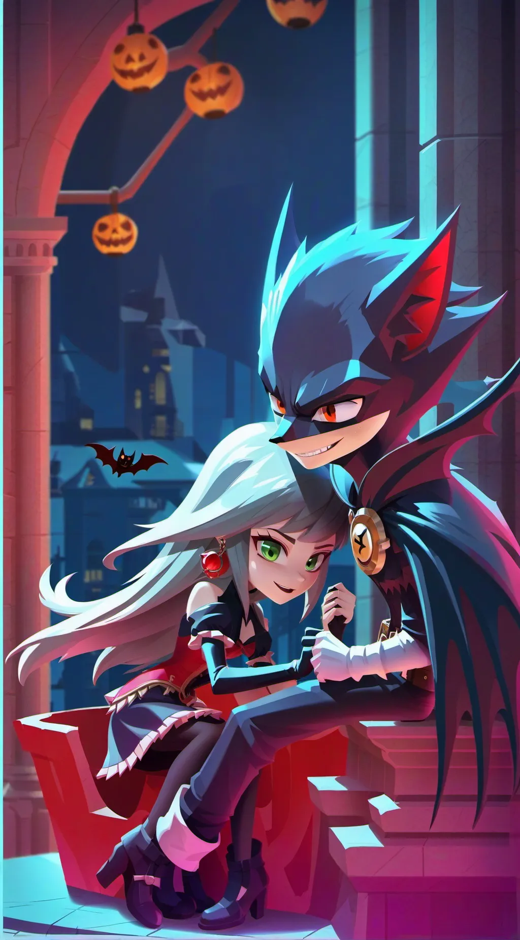 ai character: Hungry rouge background