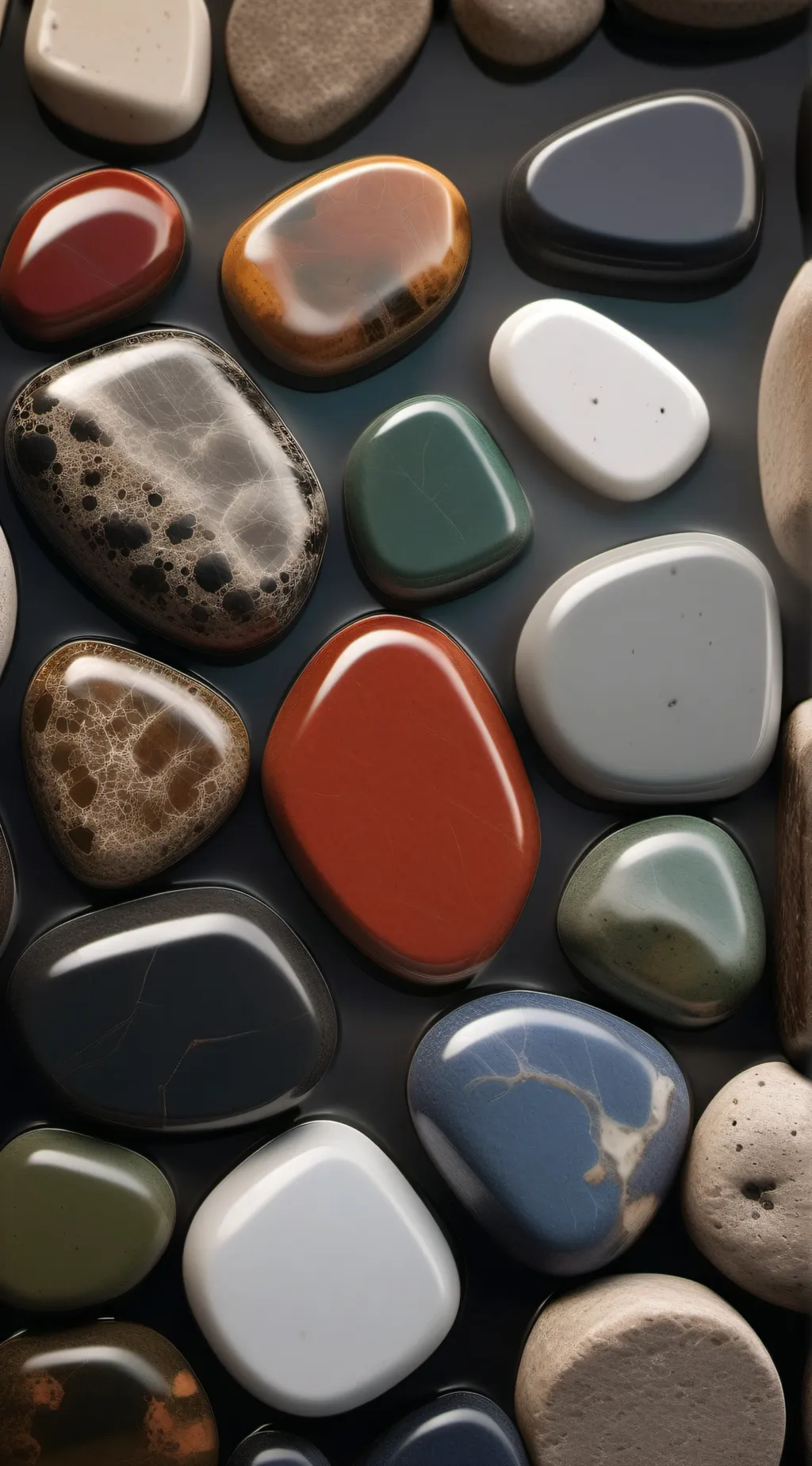 ai character: Pebble background