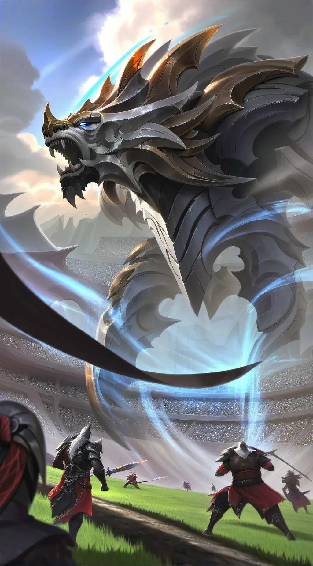 ai character: Focus  background