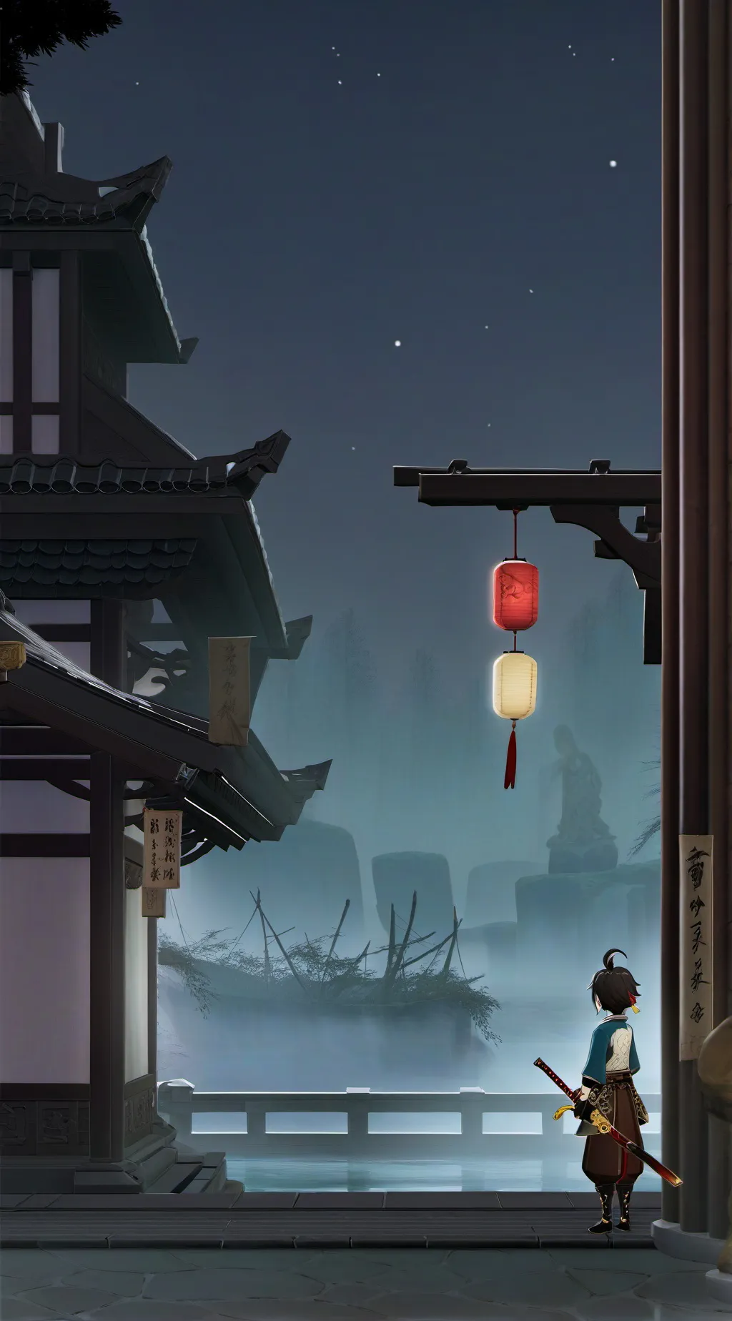 ai character: chara background