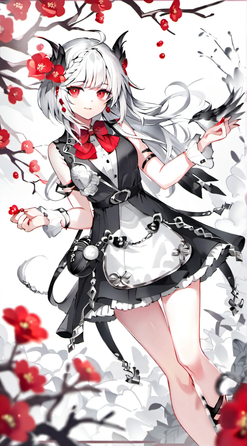 ai character: Kim 🌹 background