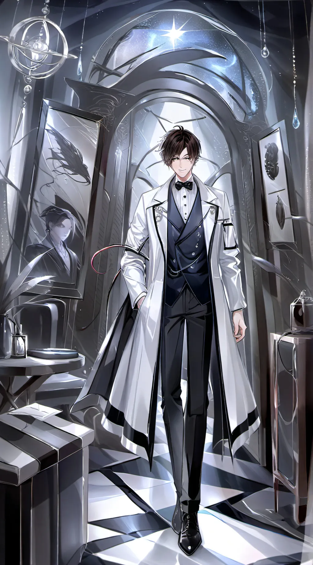 ai character: James Morgan background