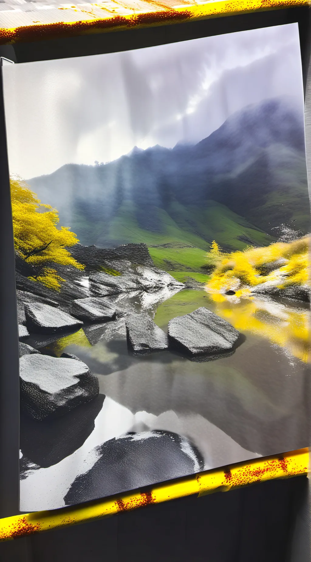 ai character: peace background