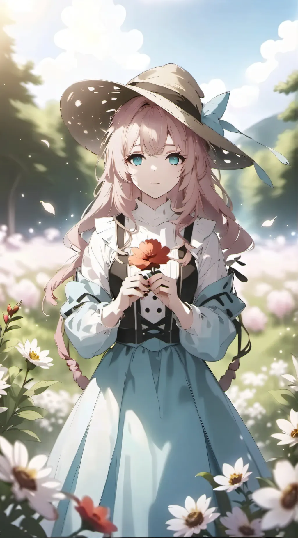 ai character: lily  background