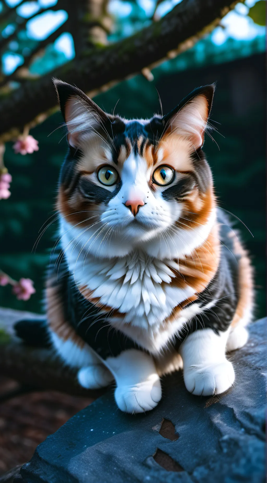 ai character: Blubcat background