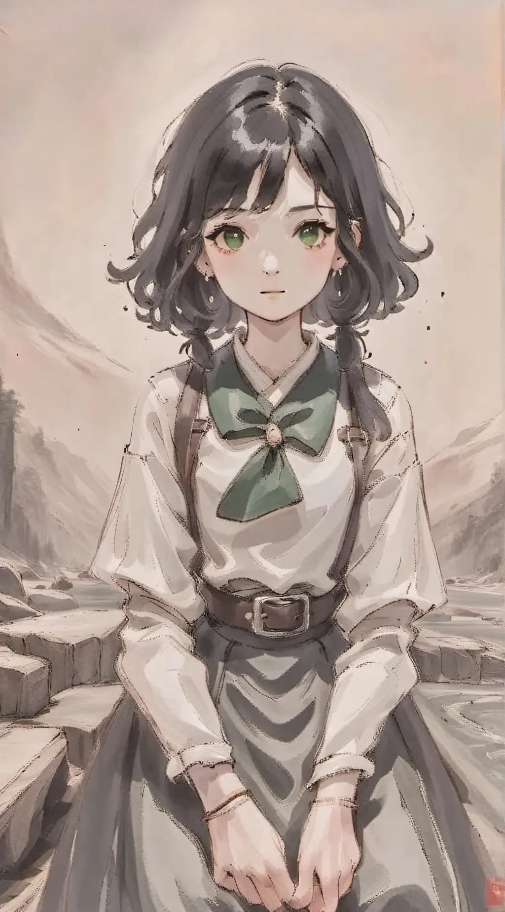 ai character: Milan  background