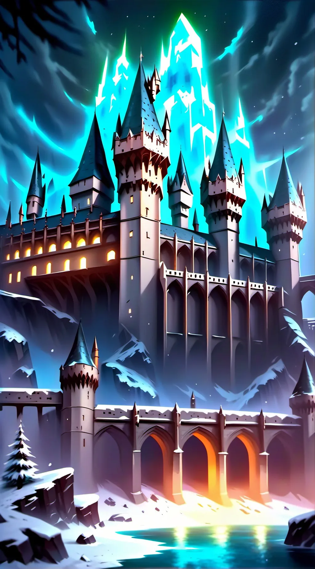 ai character: hogwarts background