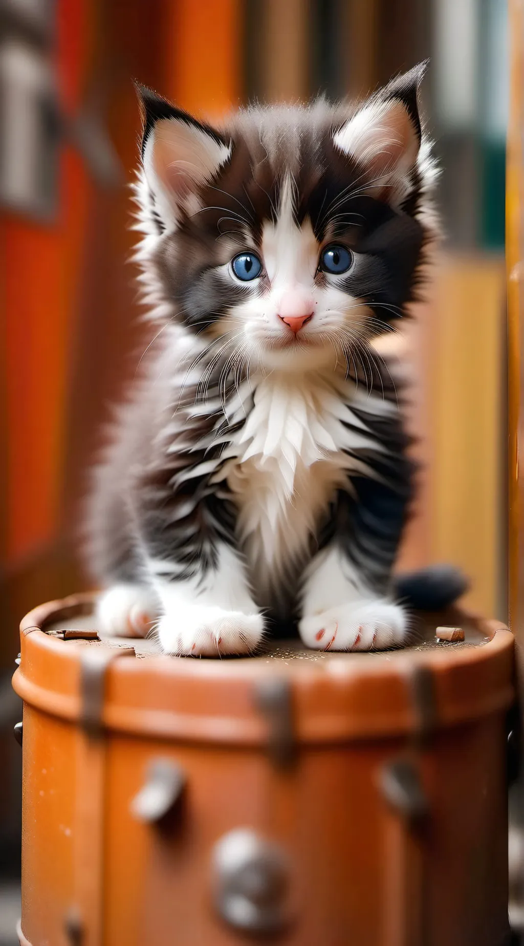 ai character: Oreo  background