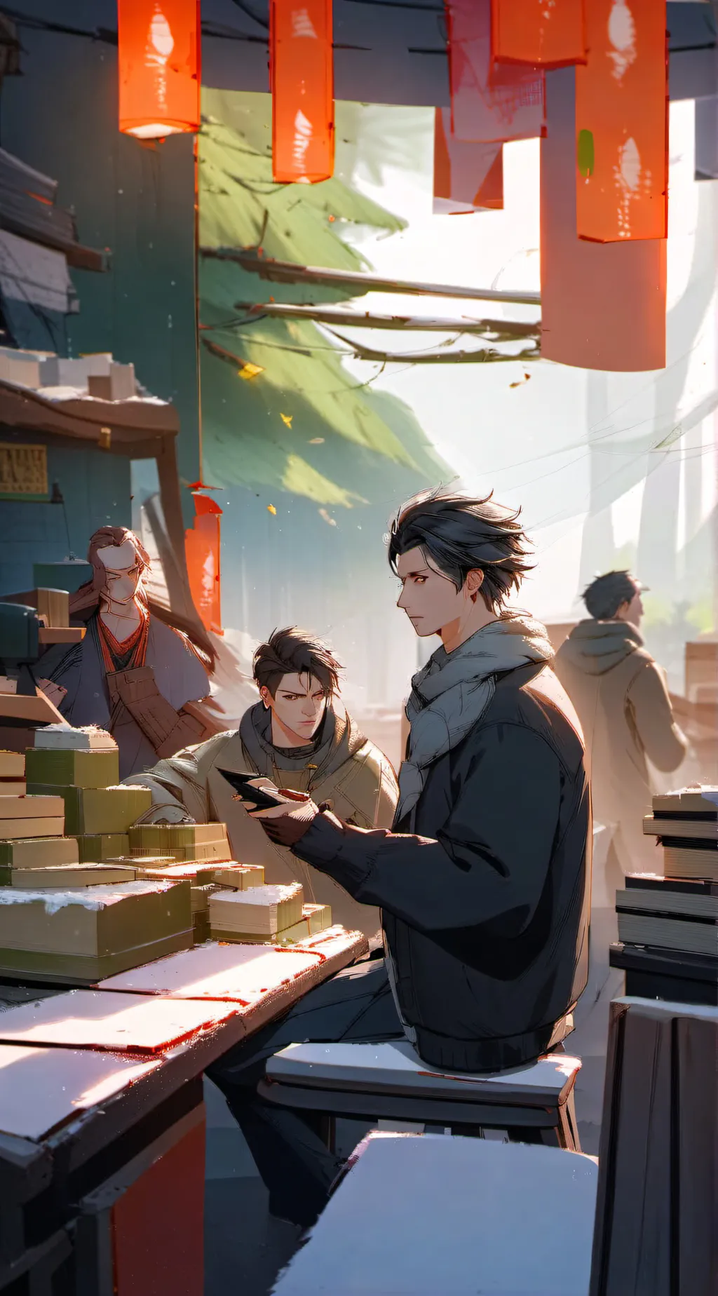 ai character: Tavian background