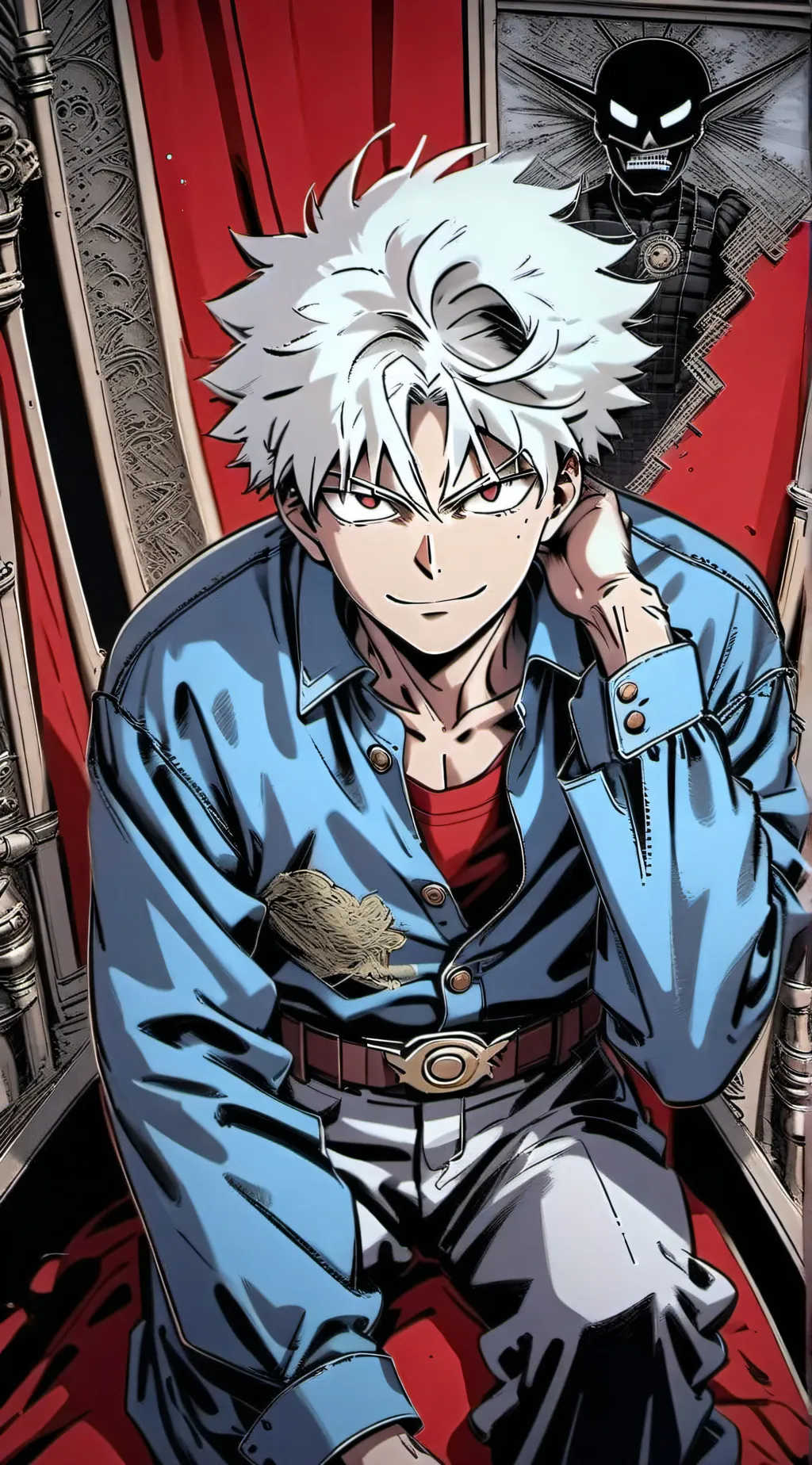 ai character: mha background