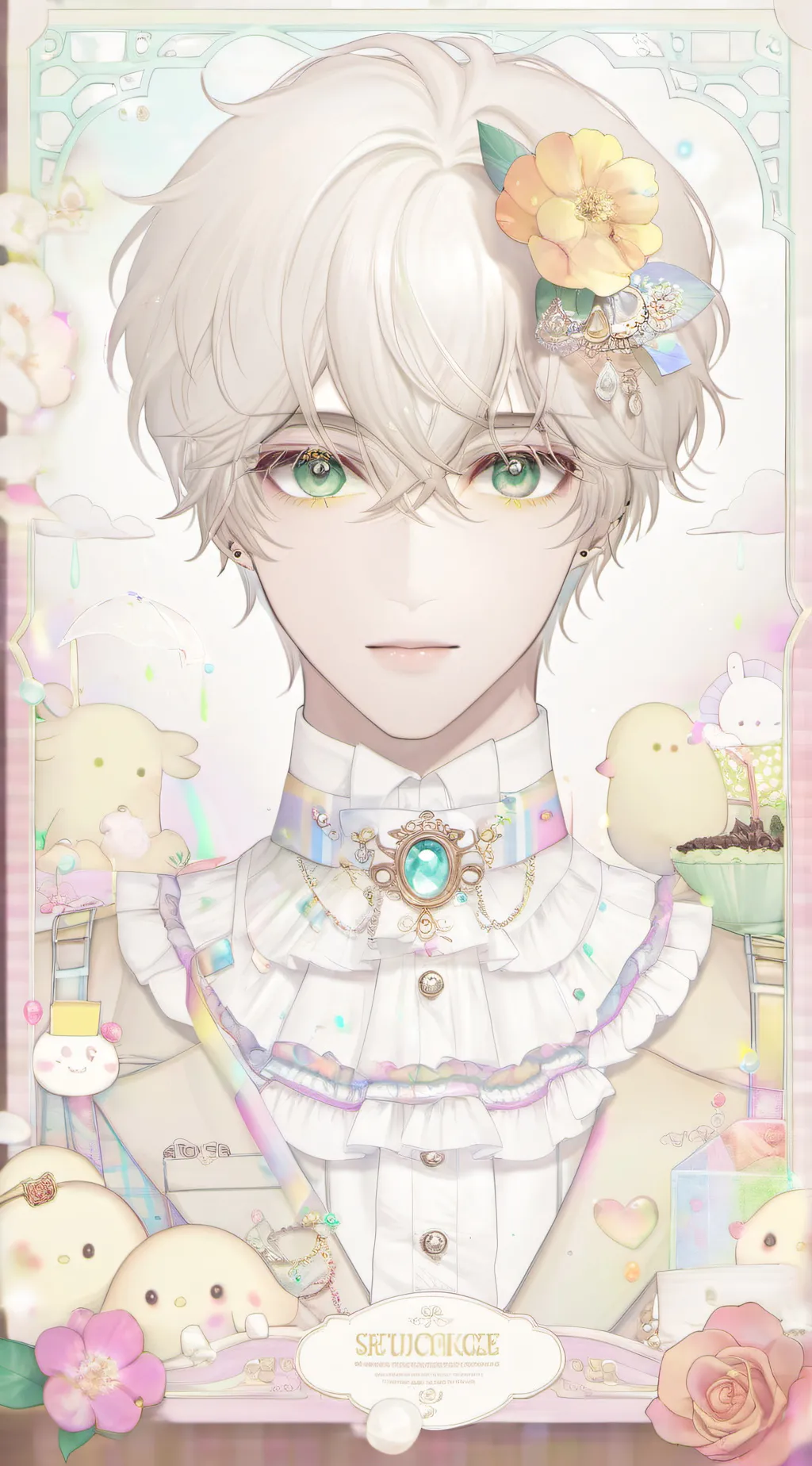 ai character: leo background