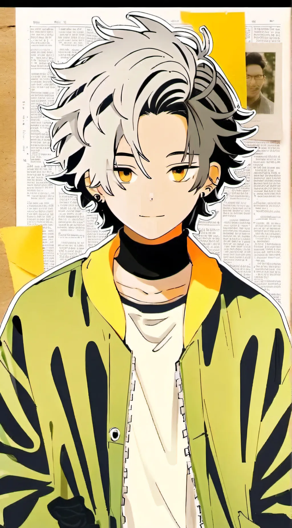 ai character: Jamie  background