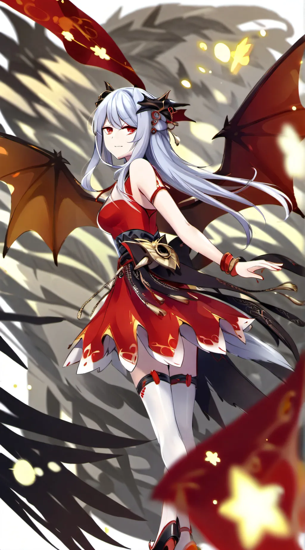 ai character: Nova Ardenweald background