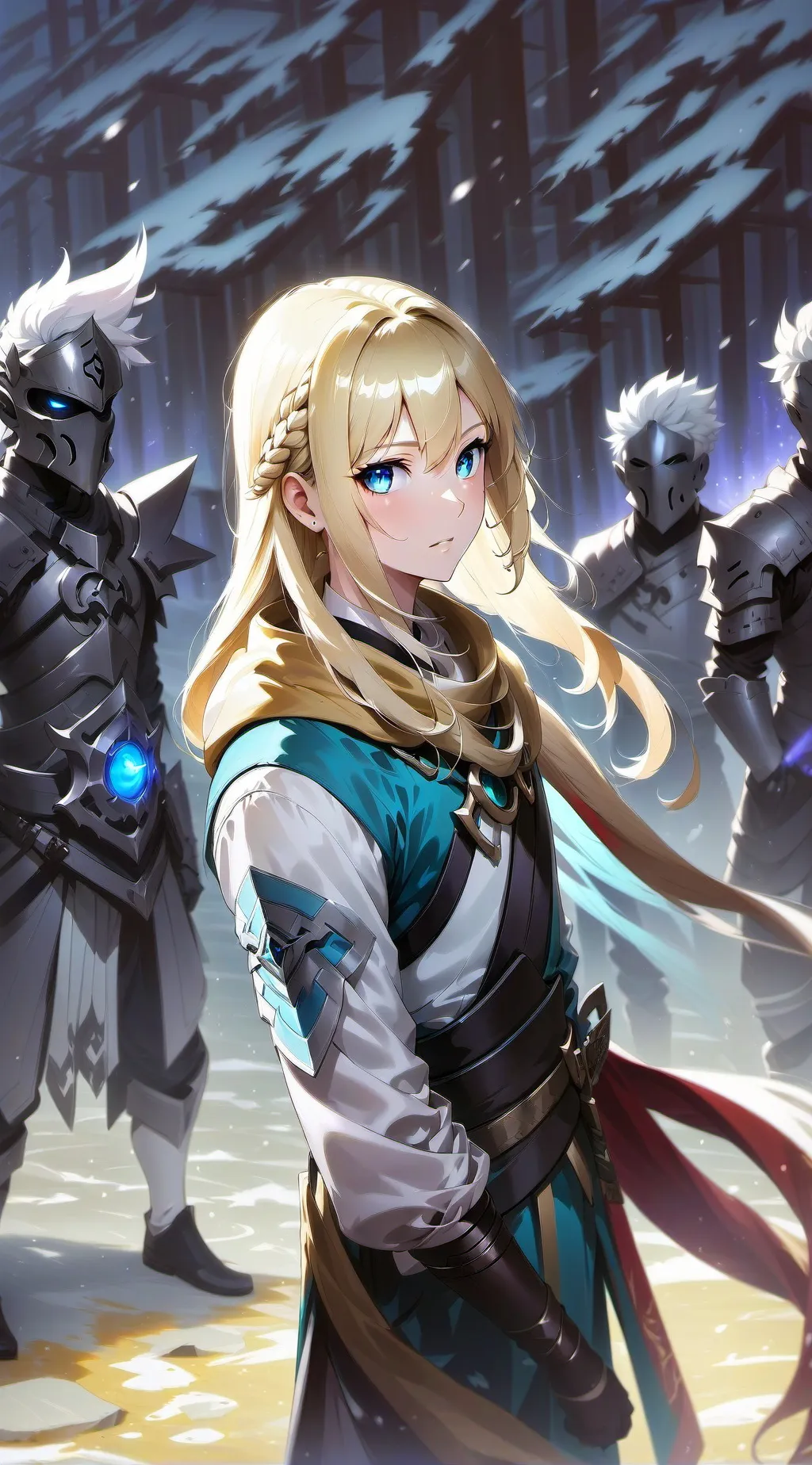 ai character: Amy MorningStar background