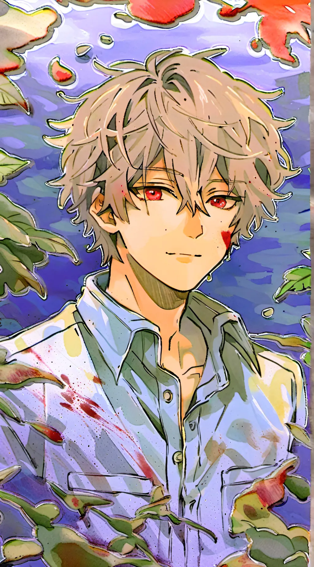 ai character: Bakugo background