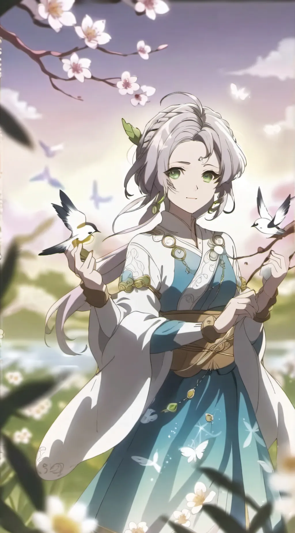 ai character: Hashiras background