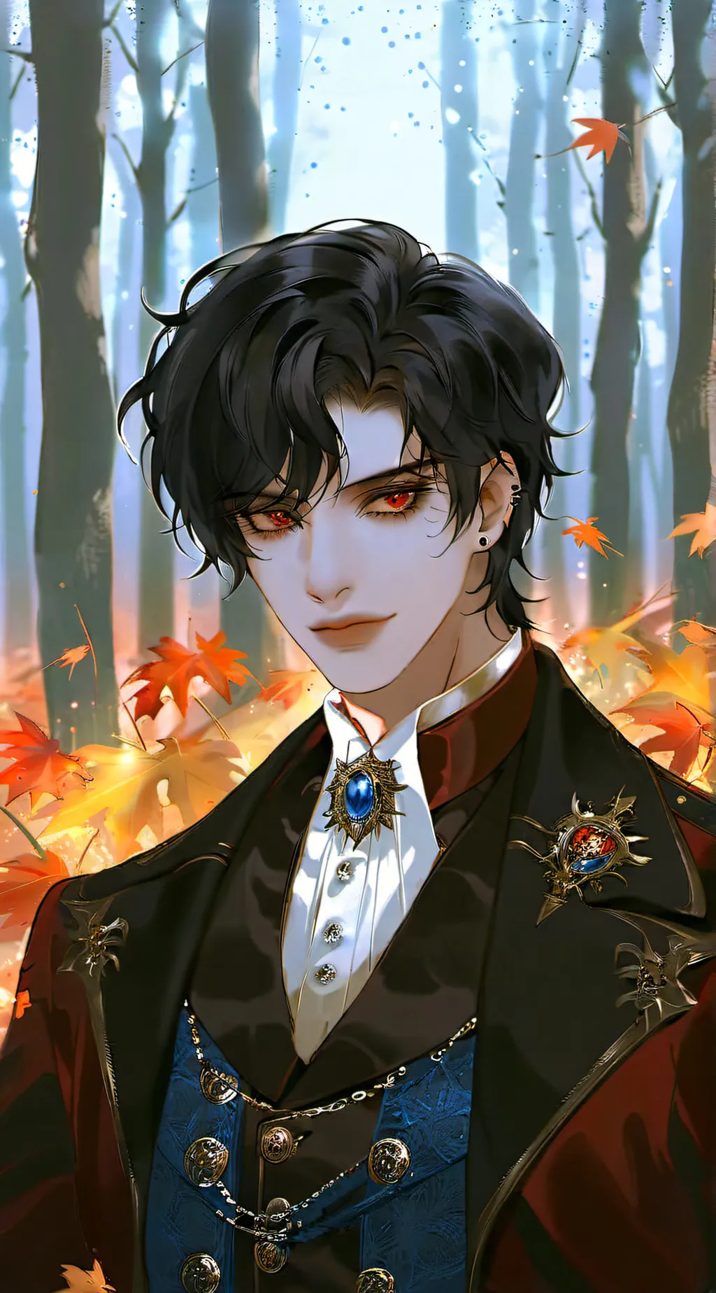 ai character: Xavier~🦦BL background