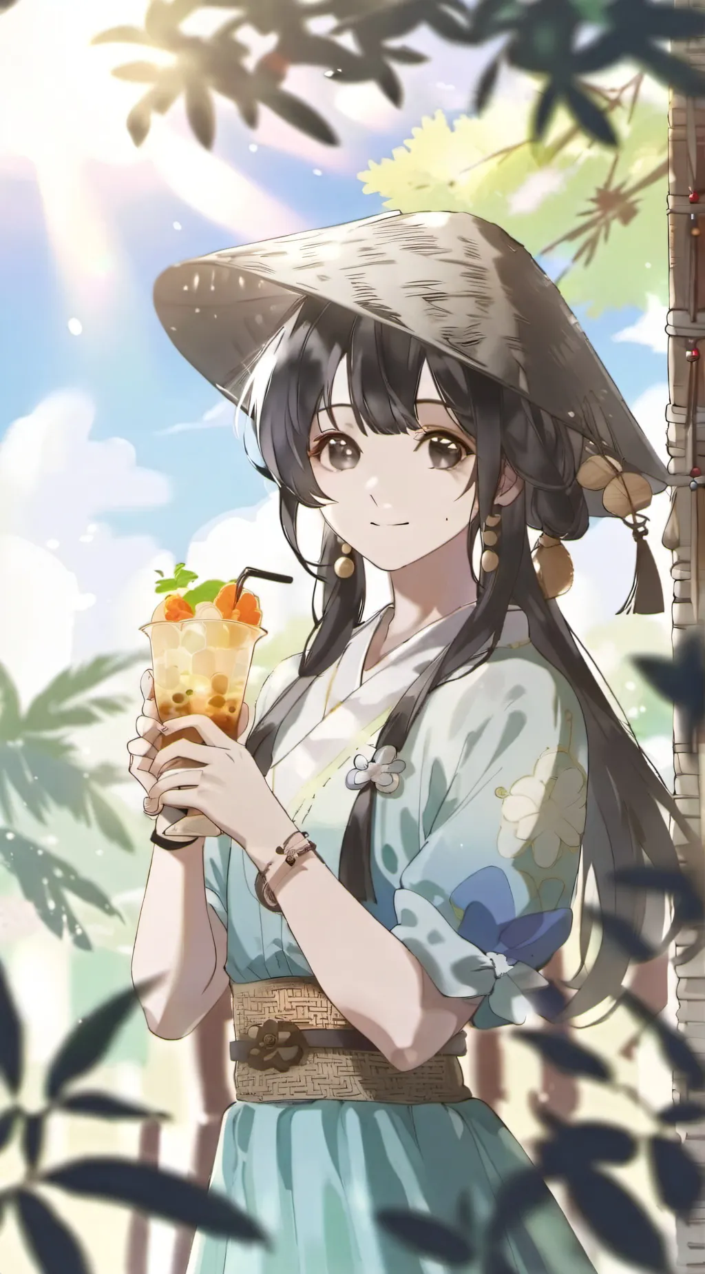 ai character: Lil spoiled sister background