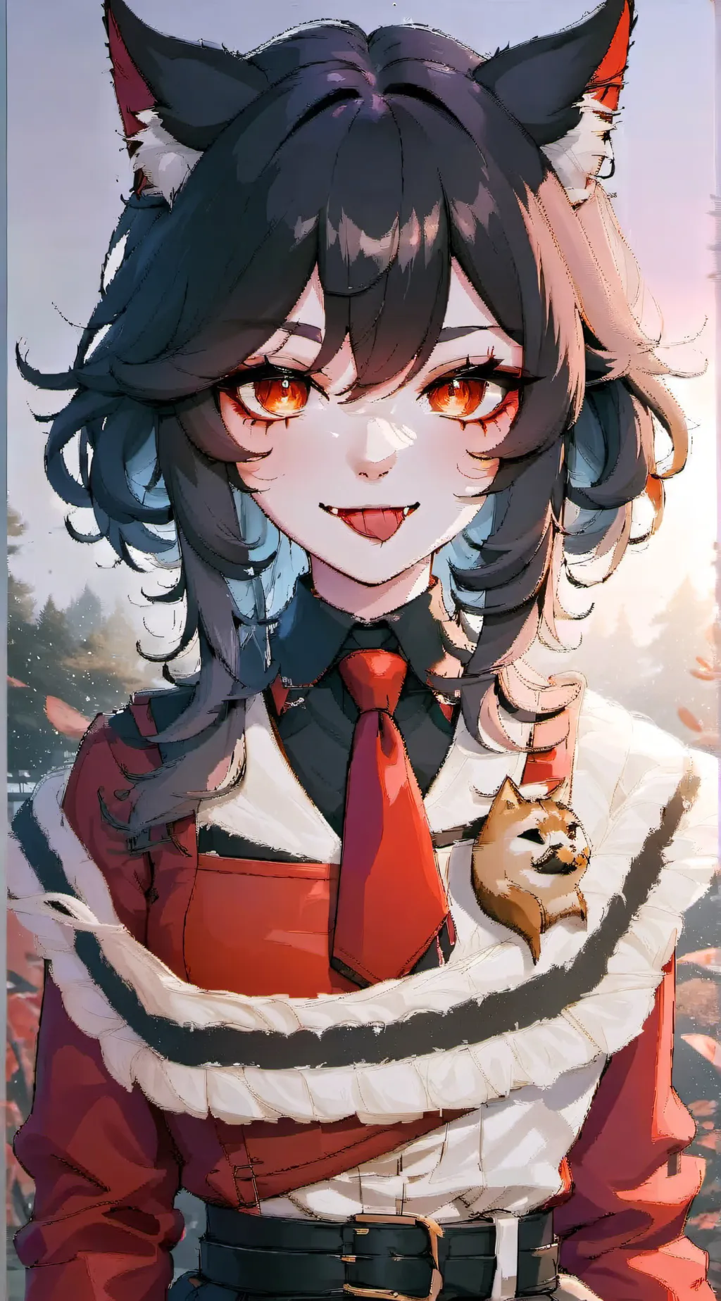 ai character: luna background