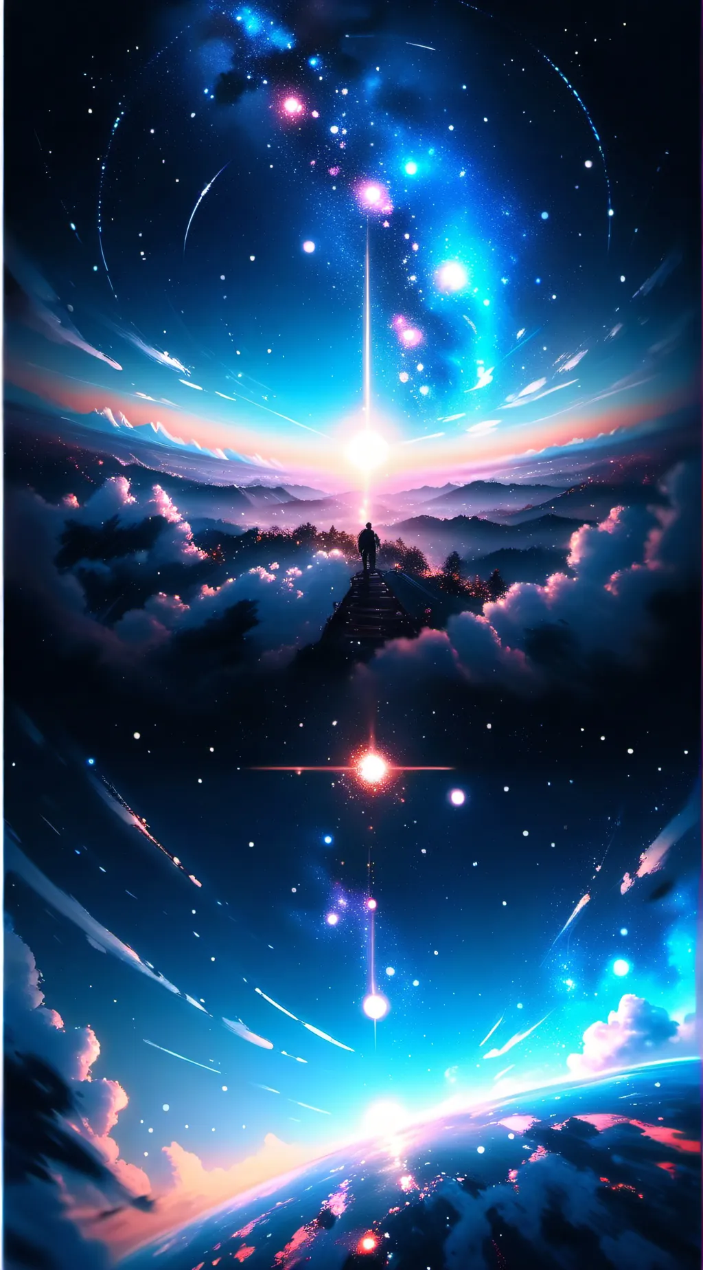 ai character: Murder Drones 🎄 background