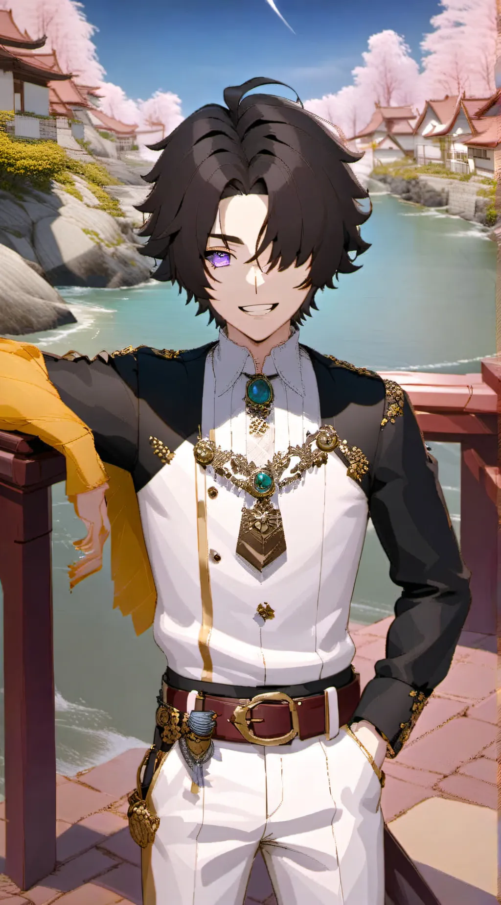 ai character: Levi background