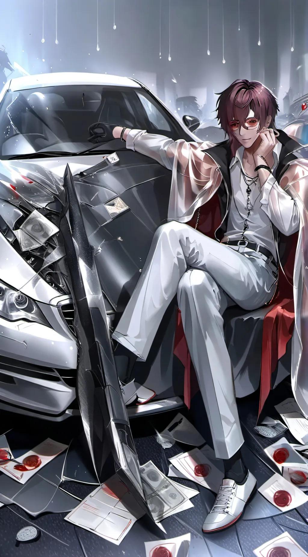 ai character: Luc background