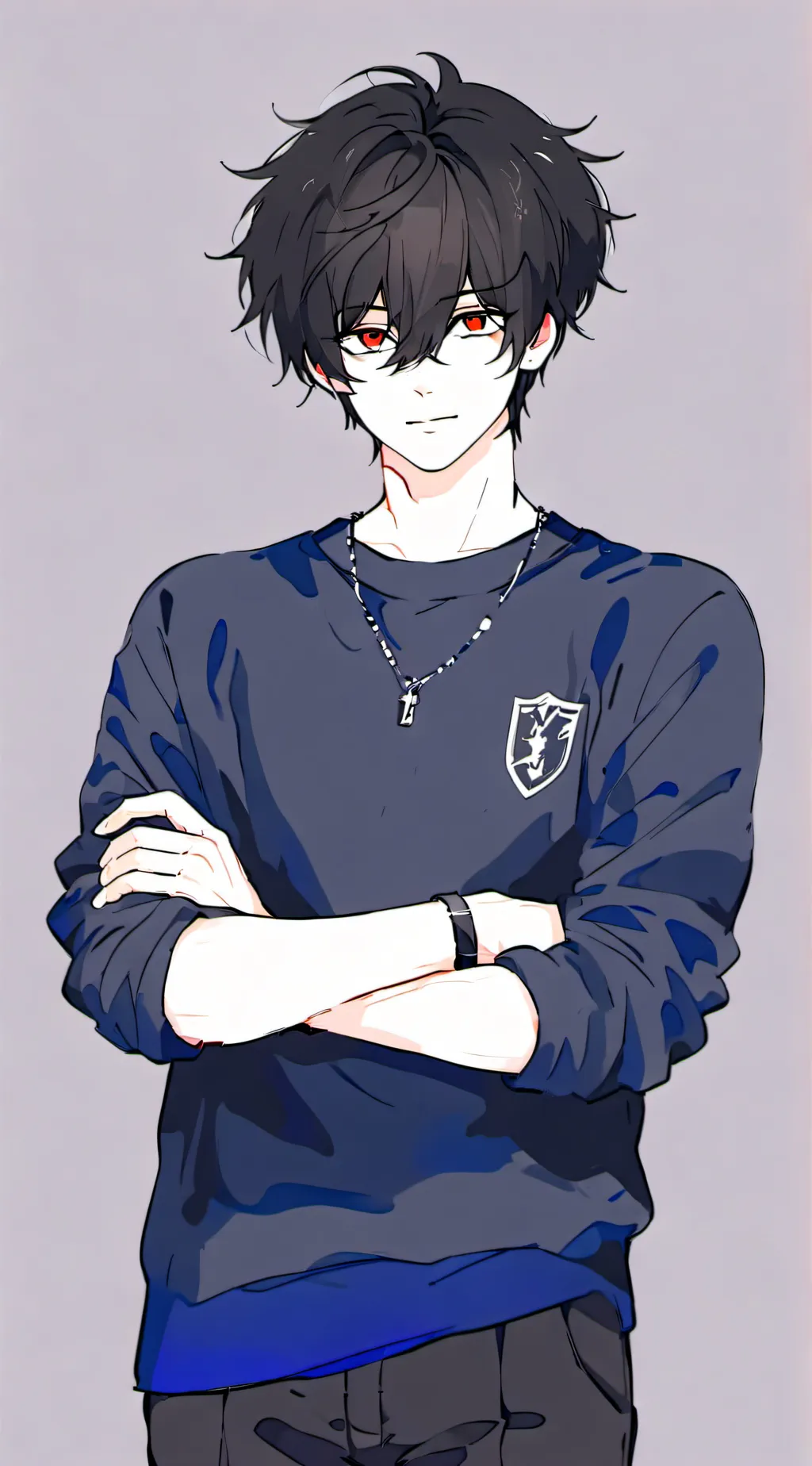 ai character: Keegan  background