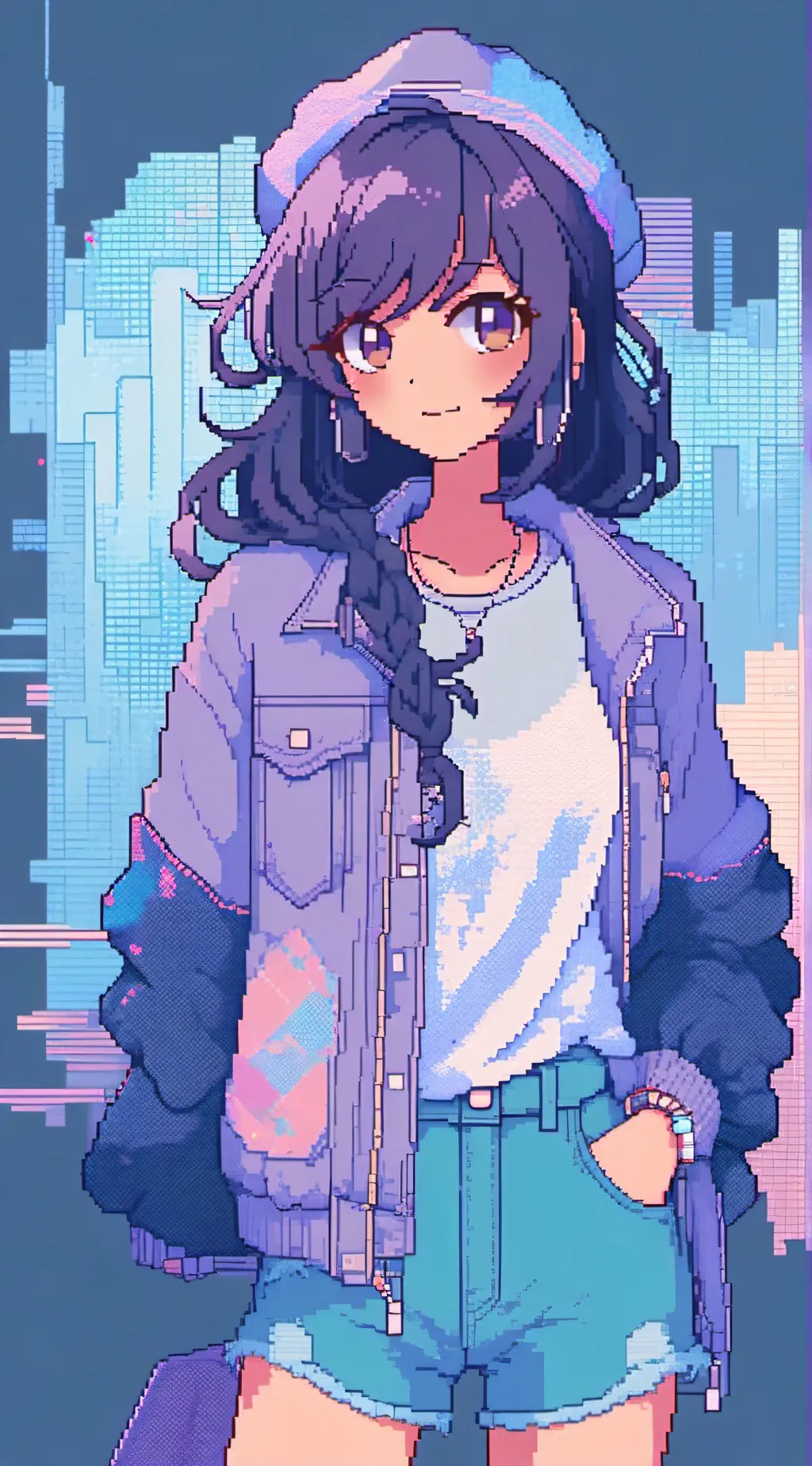 ai character: Aphmau background