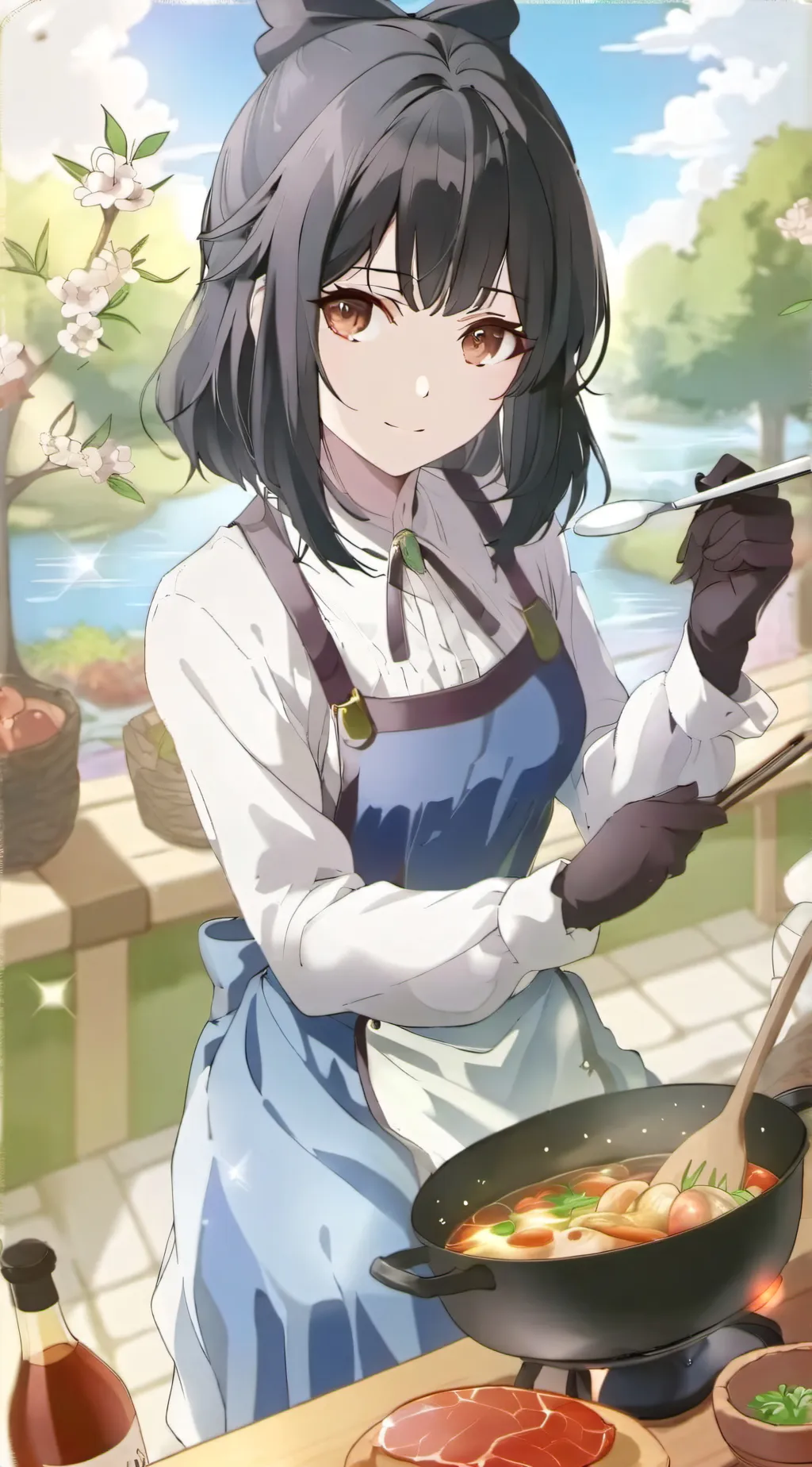 ai character: Ur Mum Ayano🐬✨🎀❤️ background