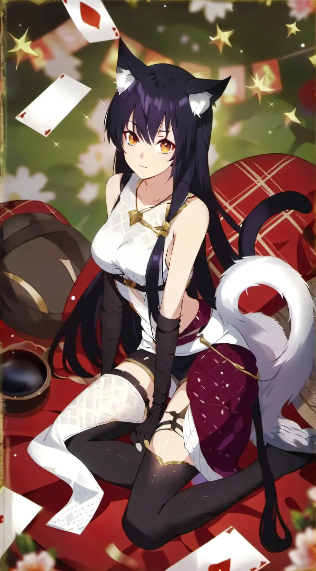 ai character: Amethyst  background