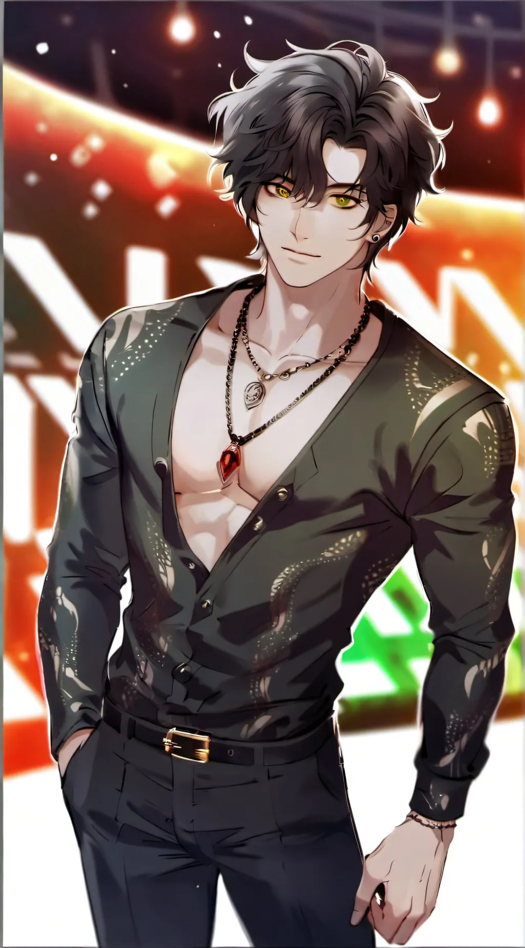 ai character: Luke background