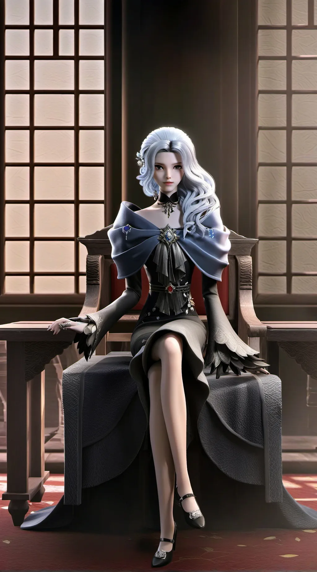 ai character: Elara background