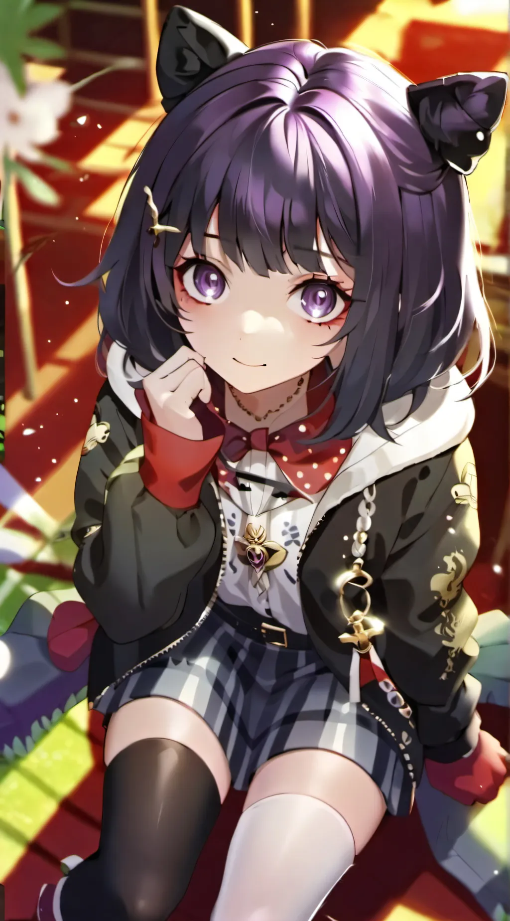 ai character: silver background