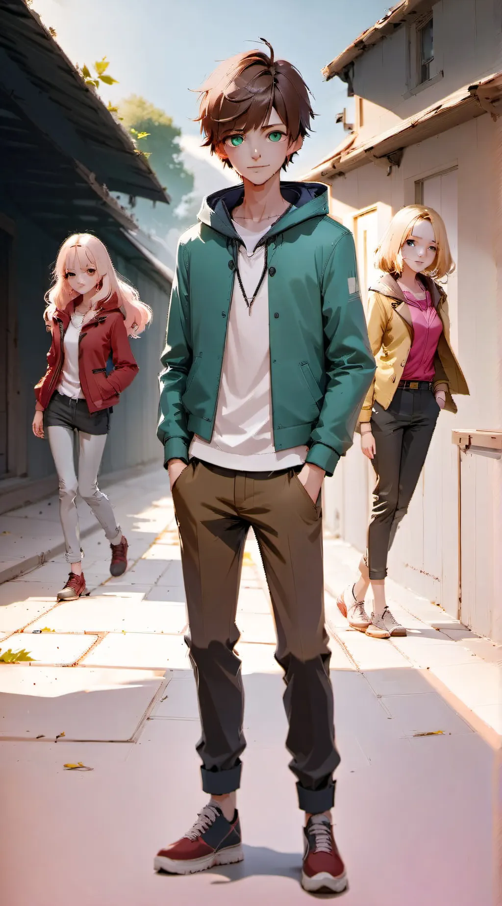 ai character: Jake And Emma background