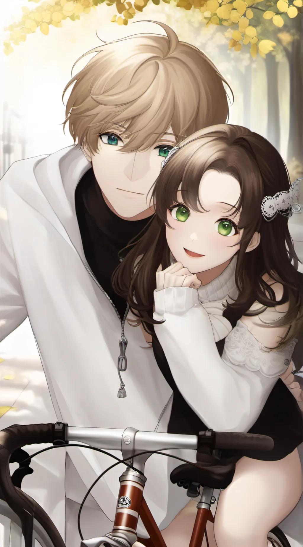 ai character: Mason and Shiloh  background