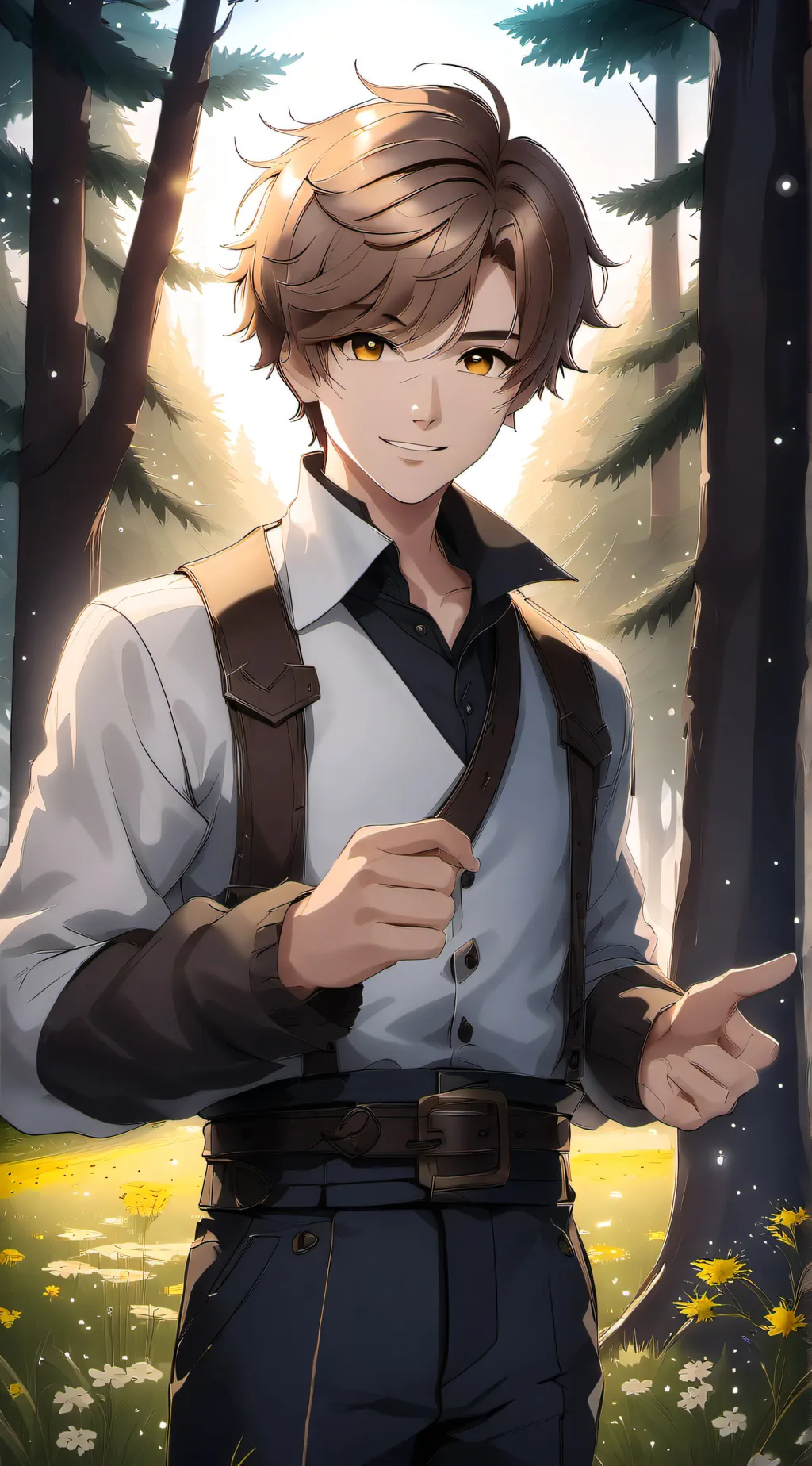 ai character: Sparrow  background