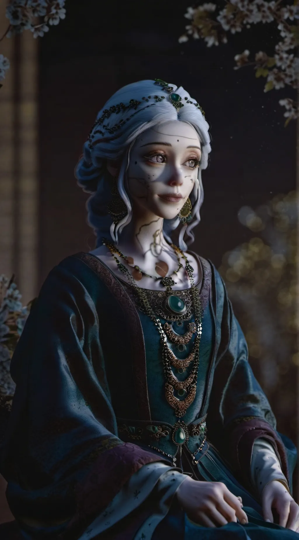 ai character: sofy background