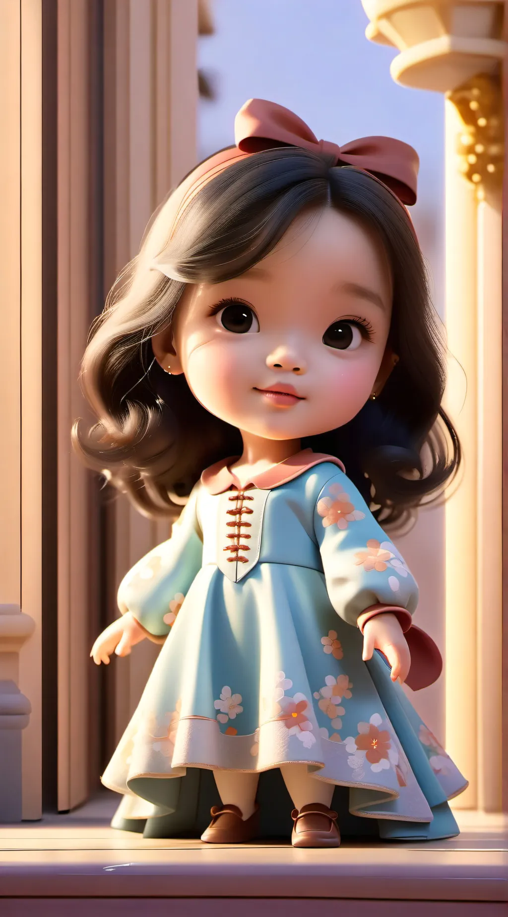 ai character: Amara 🍓 background