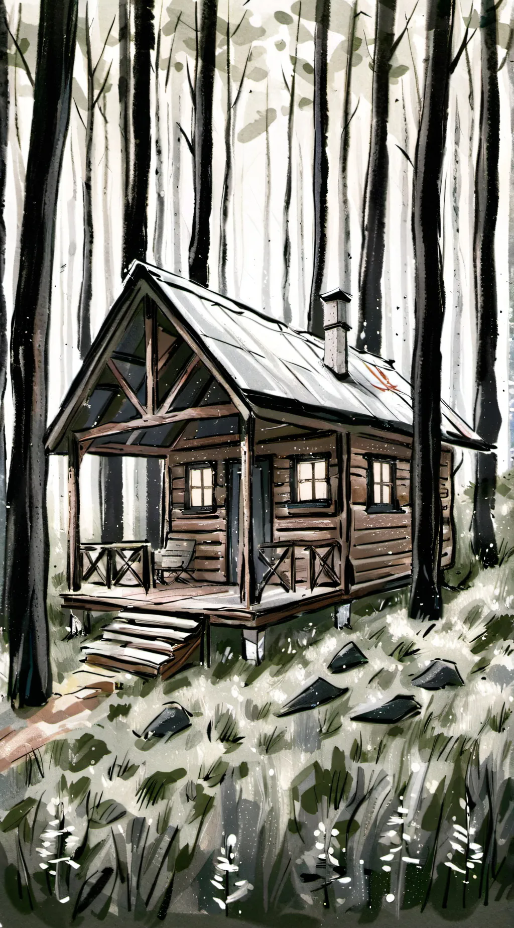 ai character: Mha field trip background